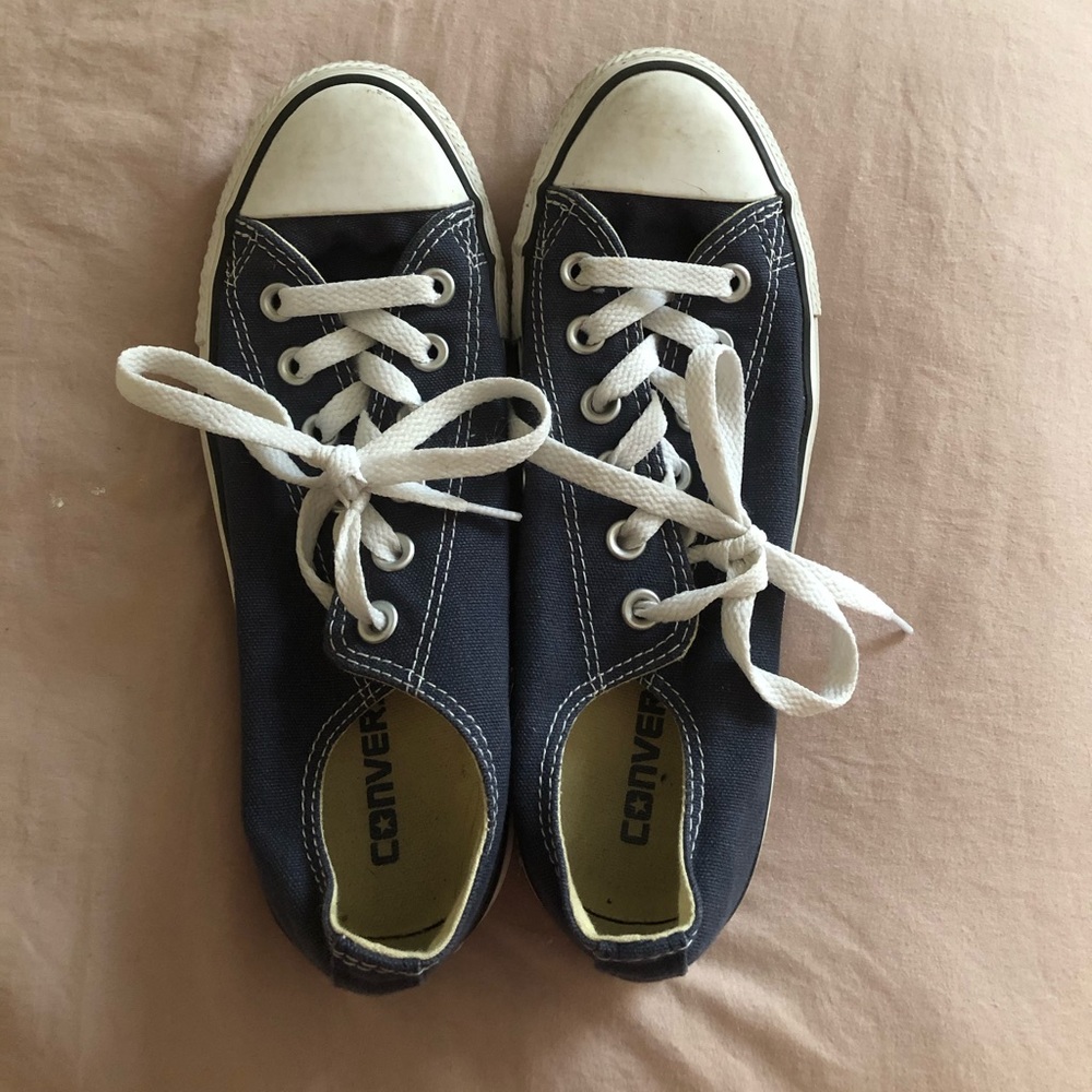 Navy Blue Converse!